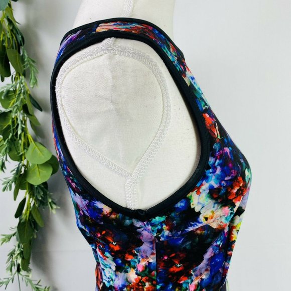 Forever New Size 8 Sheath Short Dress Floral - Picture 4 of 9